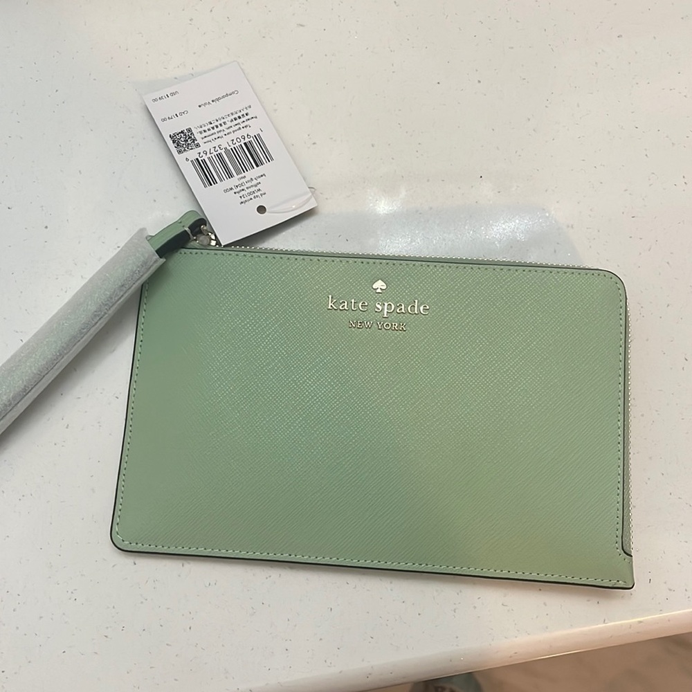 Kate Spade Wristlet in Beach Glass